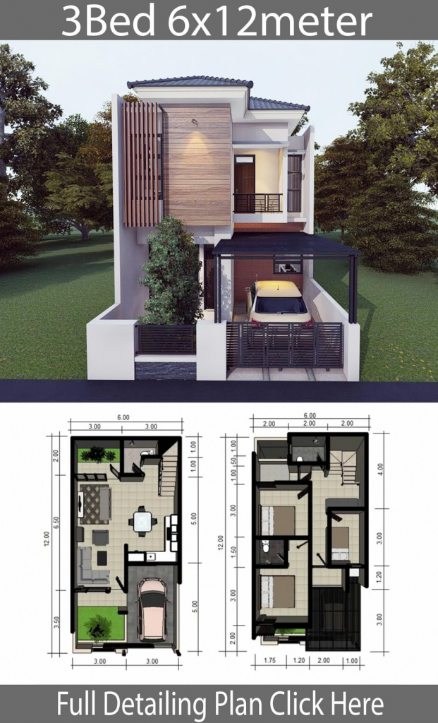 Detail Desain Rumah Tingkat Nomer 5