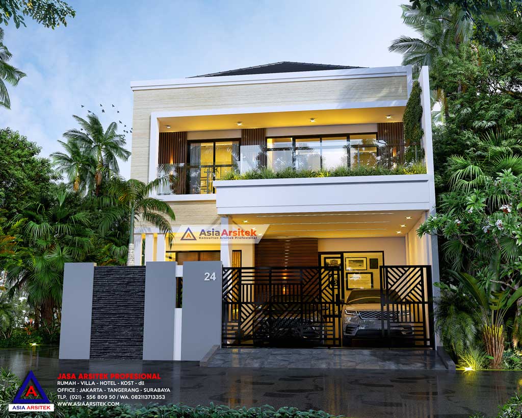 Detail Desain Rumah Tingkat Minimalis Nomer 41