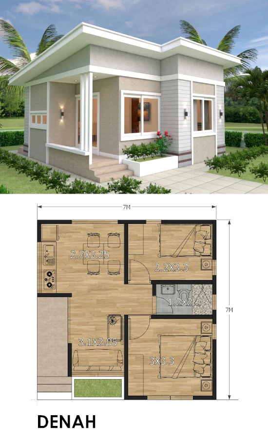 Desain Rumah Tiny House - KibrisPDR
