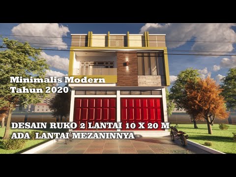 Detail Desain Rumah Toko Minimalis Nomer 33