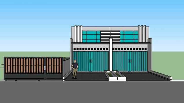 Detail Desain Rumah Toko Minimalis Nomer 39