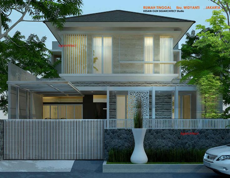 Detail Desain Rumah Tropis 2 Lantai Nomer 32