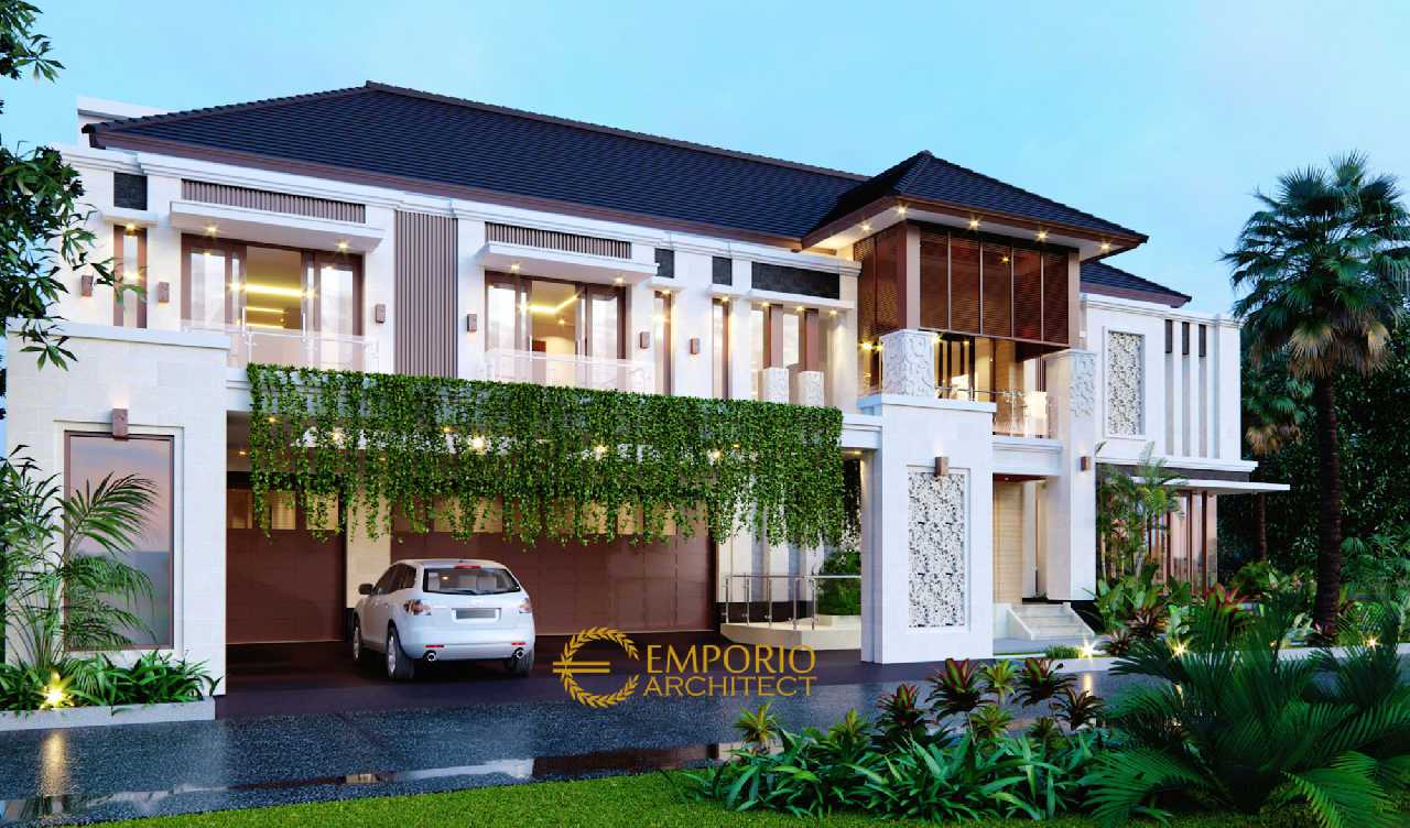 Detail Desain Rumah Tropis Bali Nomer 25