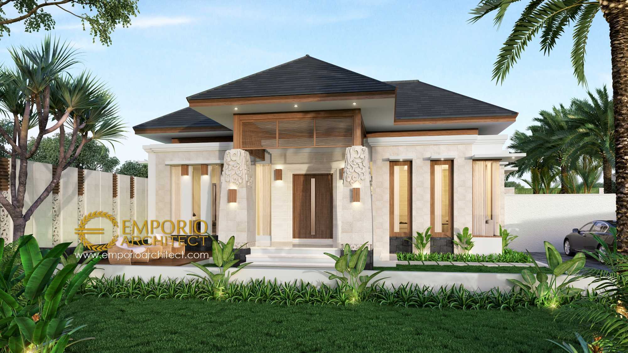Detail Desain Rumah Tropis Bali Nomer 4