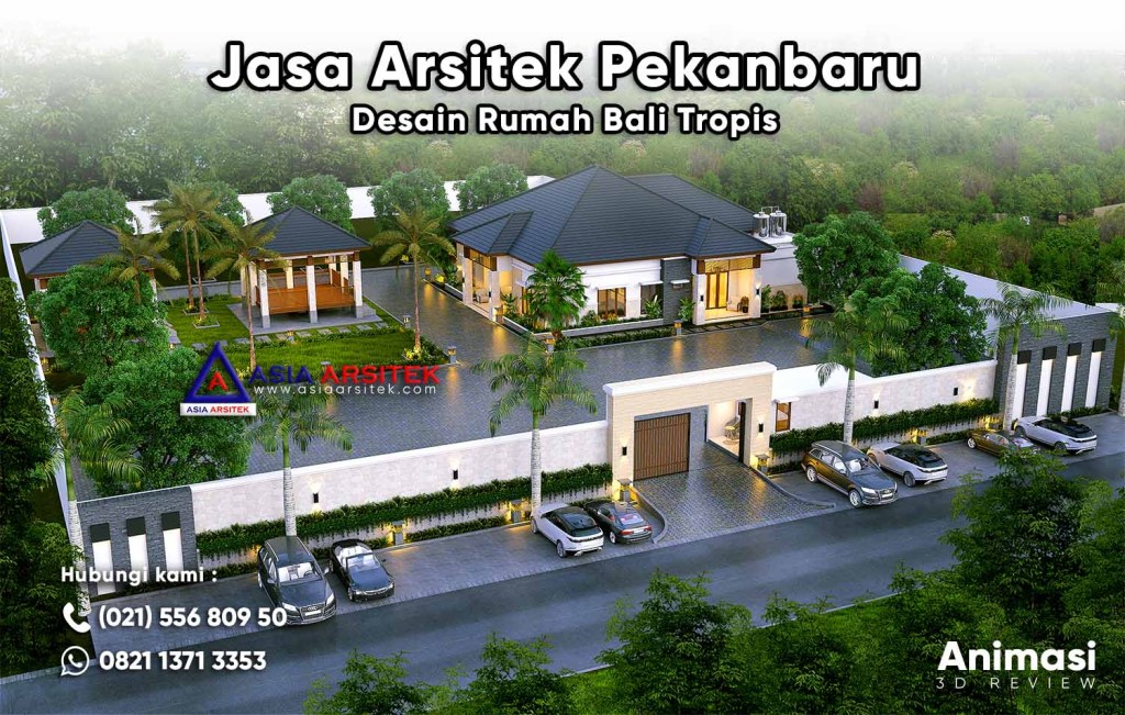 Detail Desain Rumah Tropis Bali Nomer 48