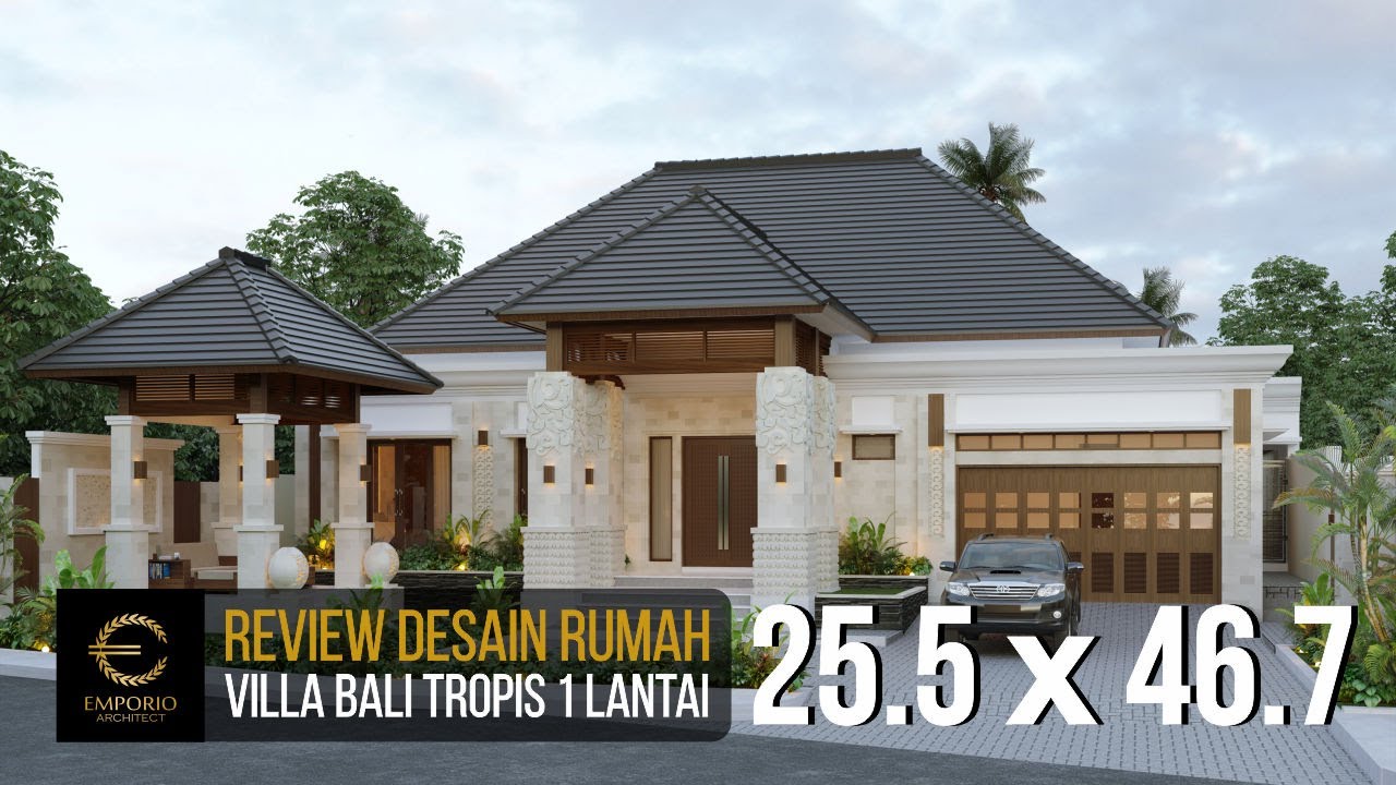 Detail Desain Rumah Tropis Bali Nomer 50