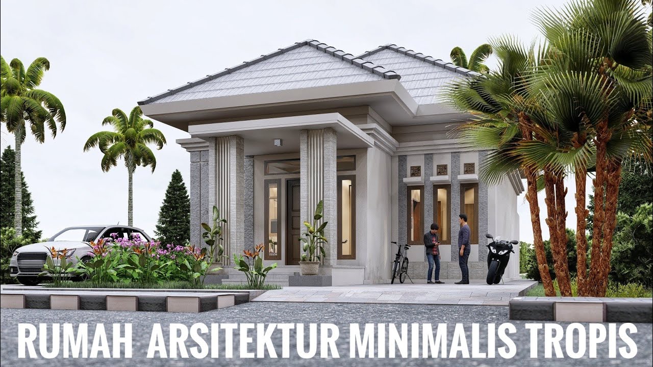 Detail Desain Rumah Tropis Minimalis Nomer 9