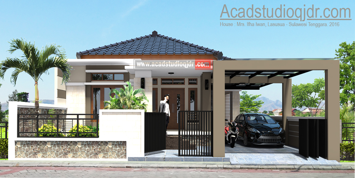 Detail Desain Rumah Tropis Minimalis Sederhana Nomer 20