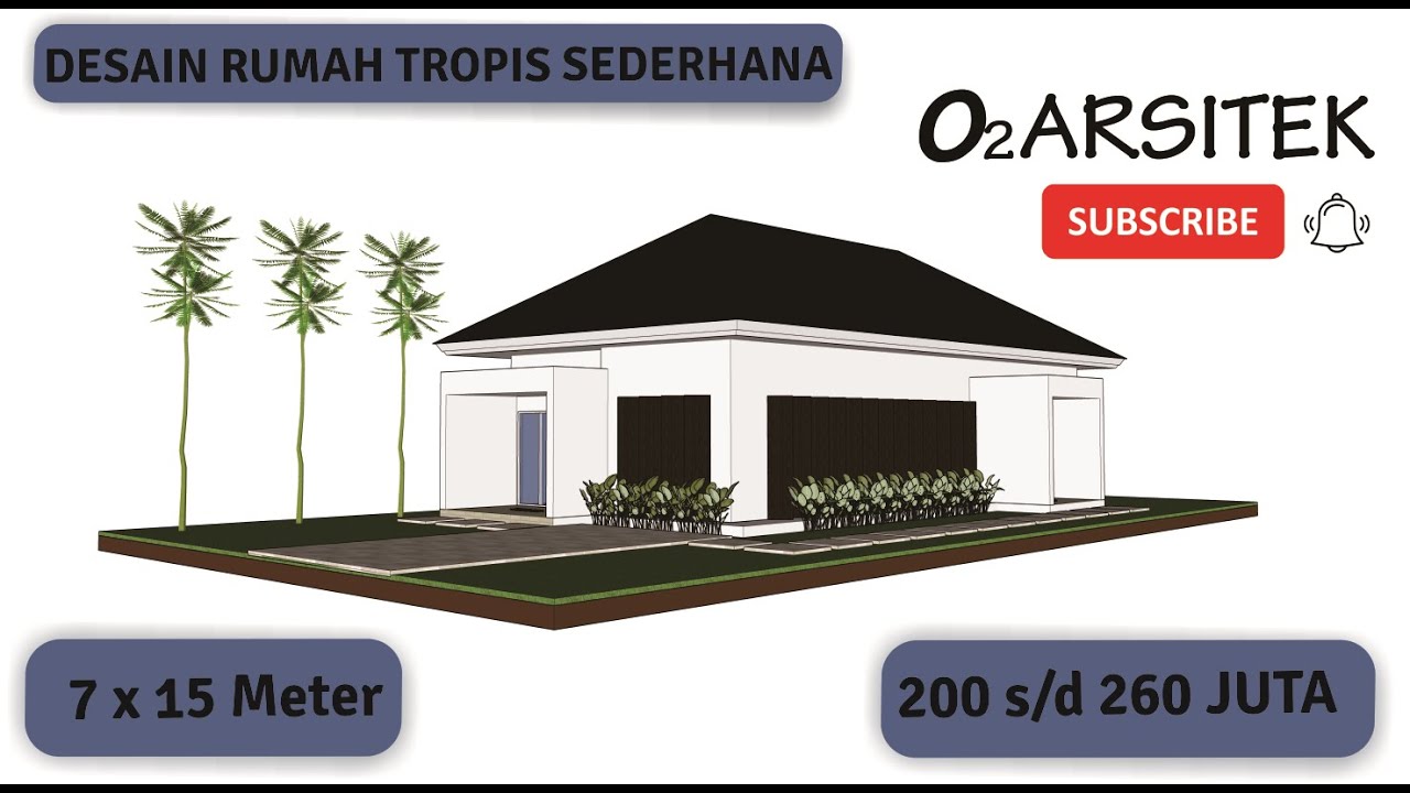 Detail Desain Rumah Tropis Sederhana Nomer 29