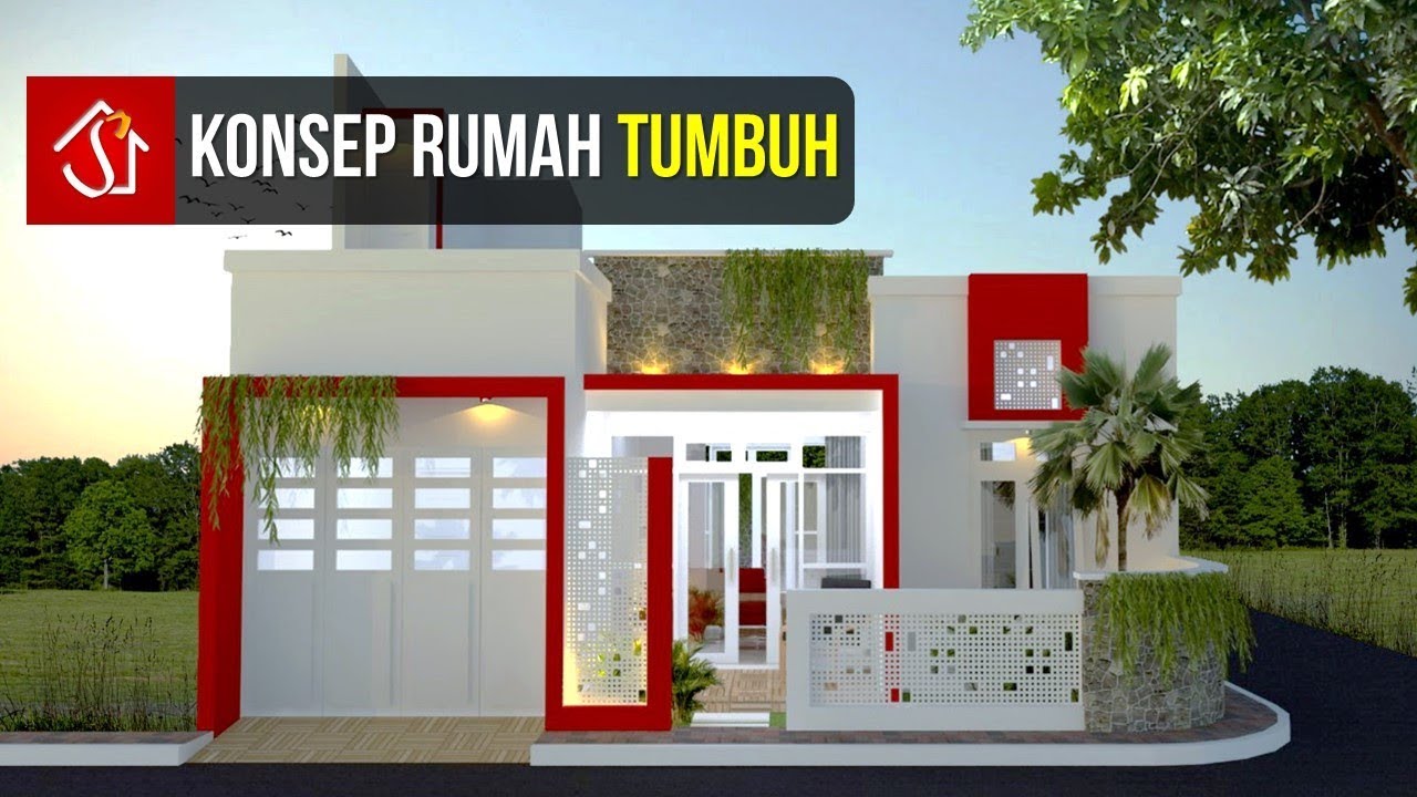 Detail Desain Rumah Tumbuh Vertikal Nomer 45