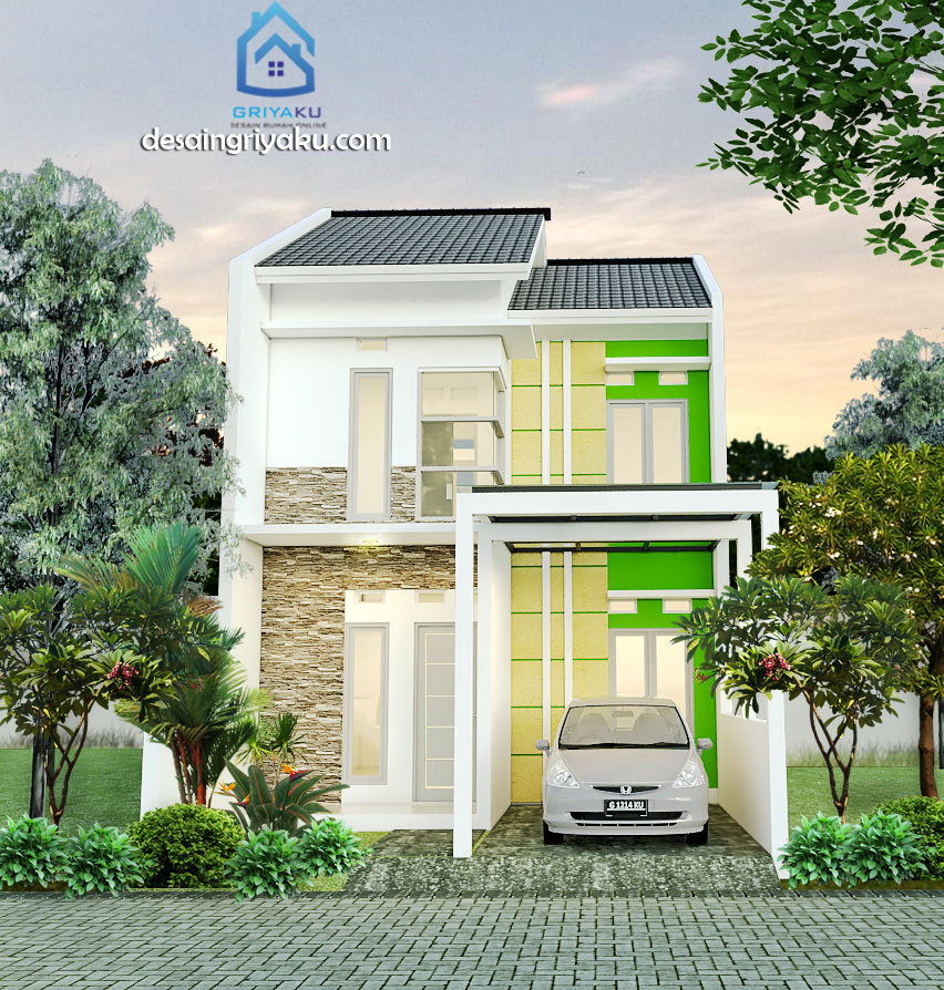 Detail Desain Rumah Type 36 2 Lantai Nomer 44