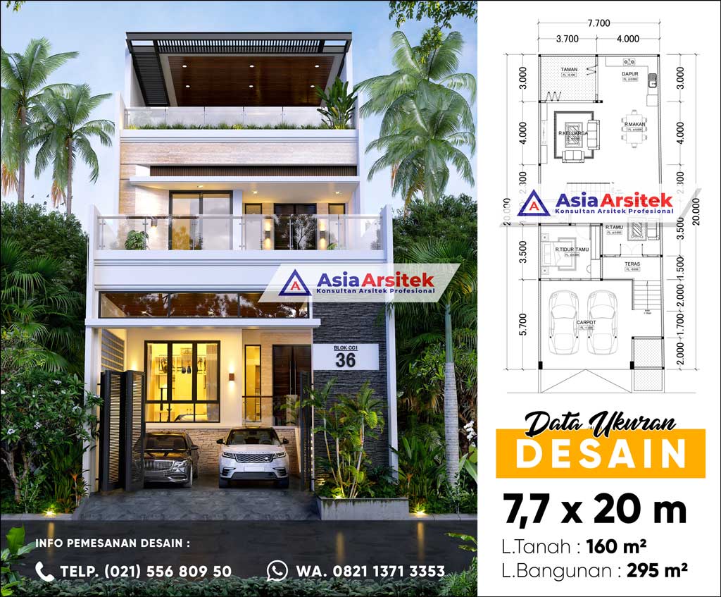 Detail Desain Rumah Type 36 2 Lantai Nomer 46