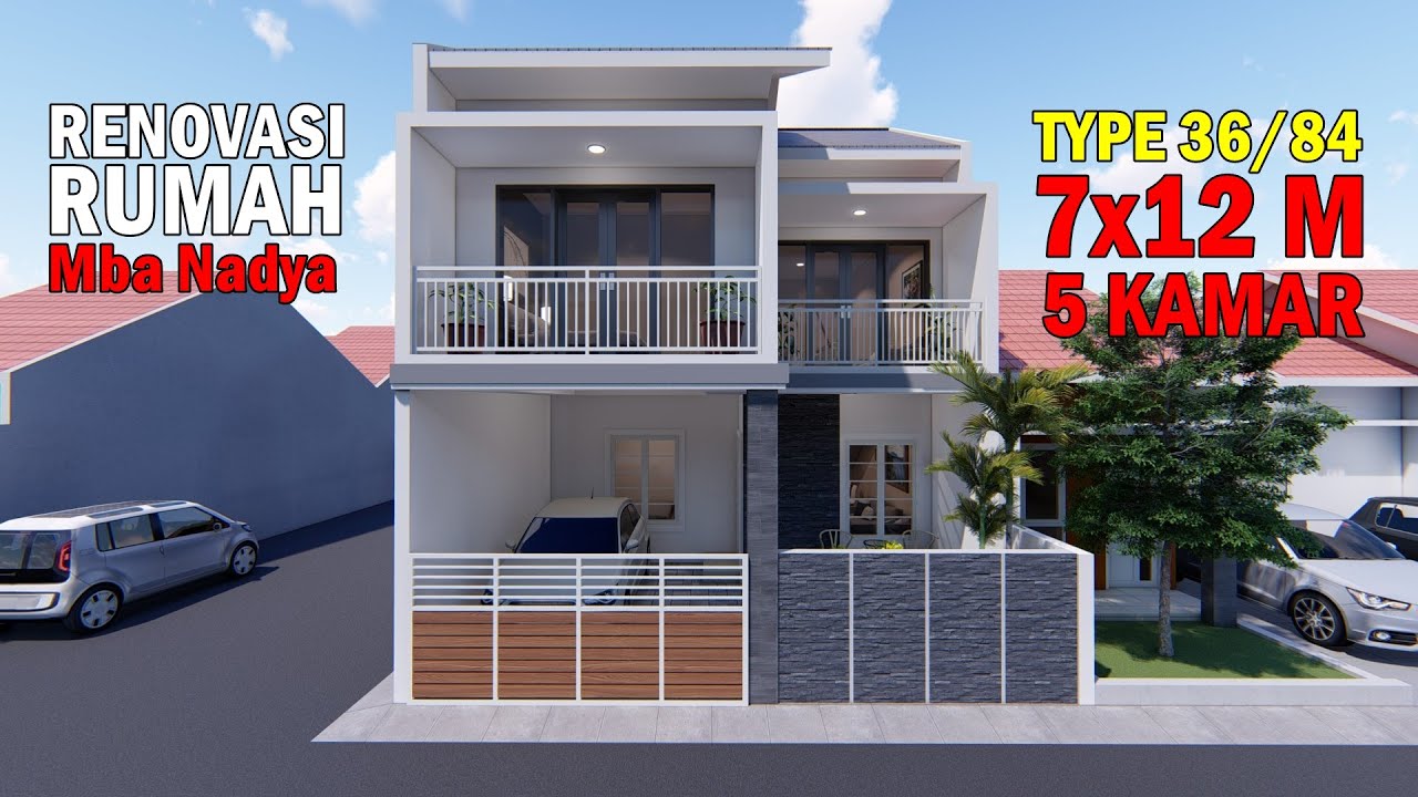 Detail Desain Rumah Type 36 2 Lantai Nomer 48