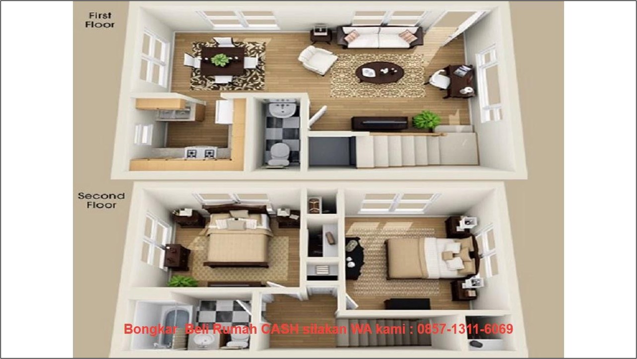 Detail Desain Rumah Type 36 Dengan 3 Kamar Tidur Nomer 31