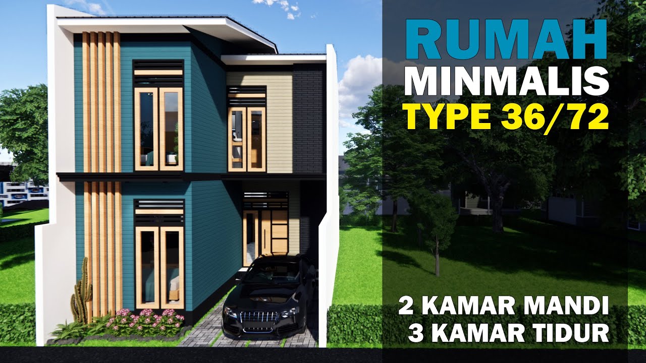 Detail Desain Rumah Type 36 Dengan 3 Kamar Tidur Nomer 35