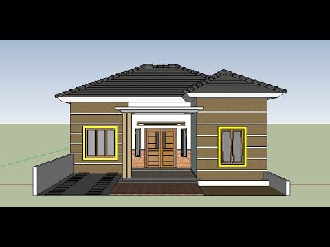 Detail Desain Rumah Ukuran 12x8 Dengan 3 Kamar Tidur Nomer 48