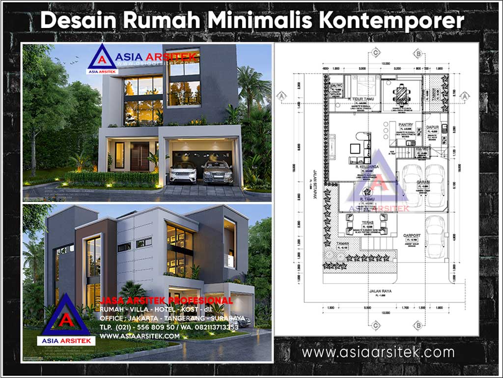 Detail Desain Rumah Ukuran 18x12 Nomer 11