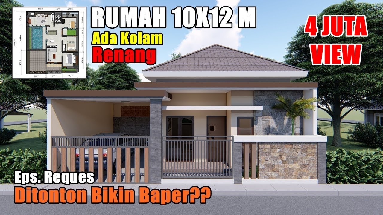 Detail Desain Rumah Ukuran 18x12 Nomer 40