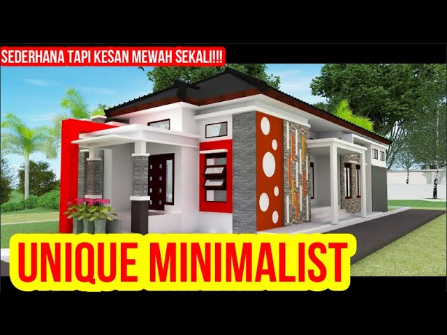 Detail Desain Rumah Unik Minimalis Nomer 16