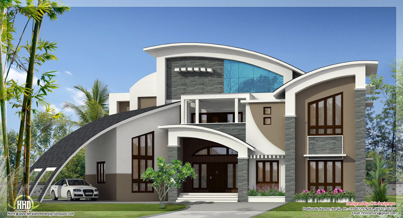 Detail Desain Rumah Unik Minimalis Nomer 3