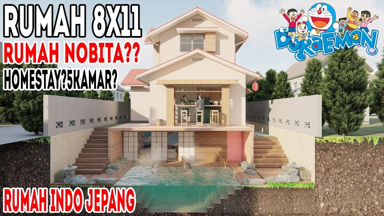 Detail Desain Rumah Upin Ipin Nomer 31