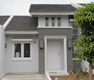 Detail Desain Rumah Warna Abu Abu Nomer 19