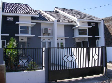 Detail Desain Rumah Warna Abu Abu Nomer 44