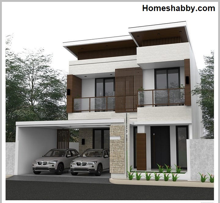 Detail Desain Rumah Warna Coklat Nomer 19