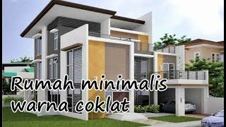 Detail Desain Rumah Warna Coklat Nomer 30