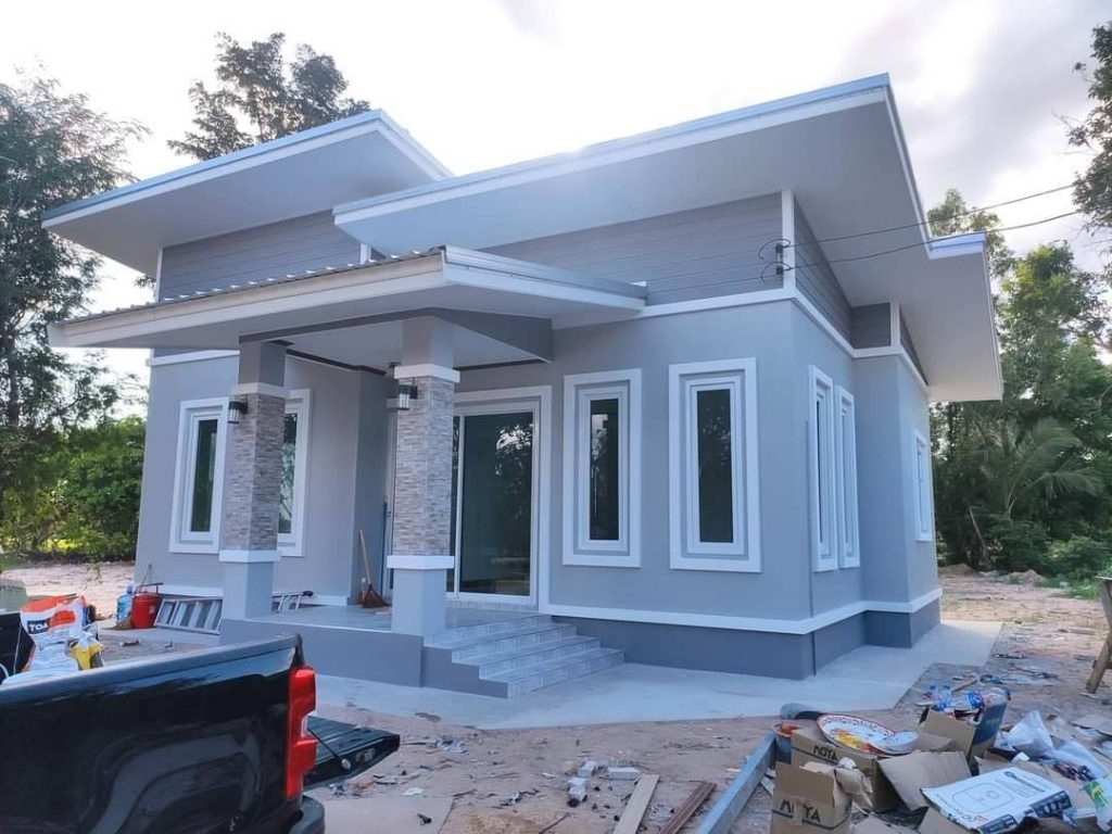 Detail Desain Rumah Warna Putih Nomer 13