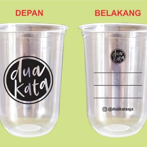 Detail Desain Sablon Gelas Plastik Nomer 42