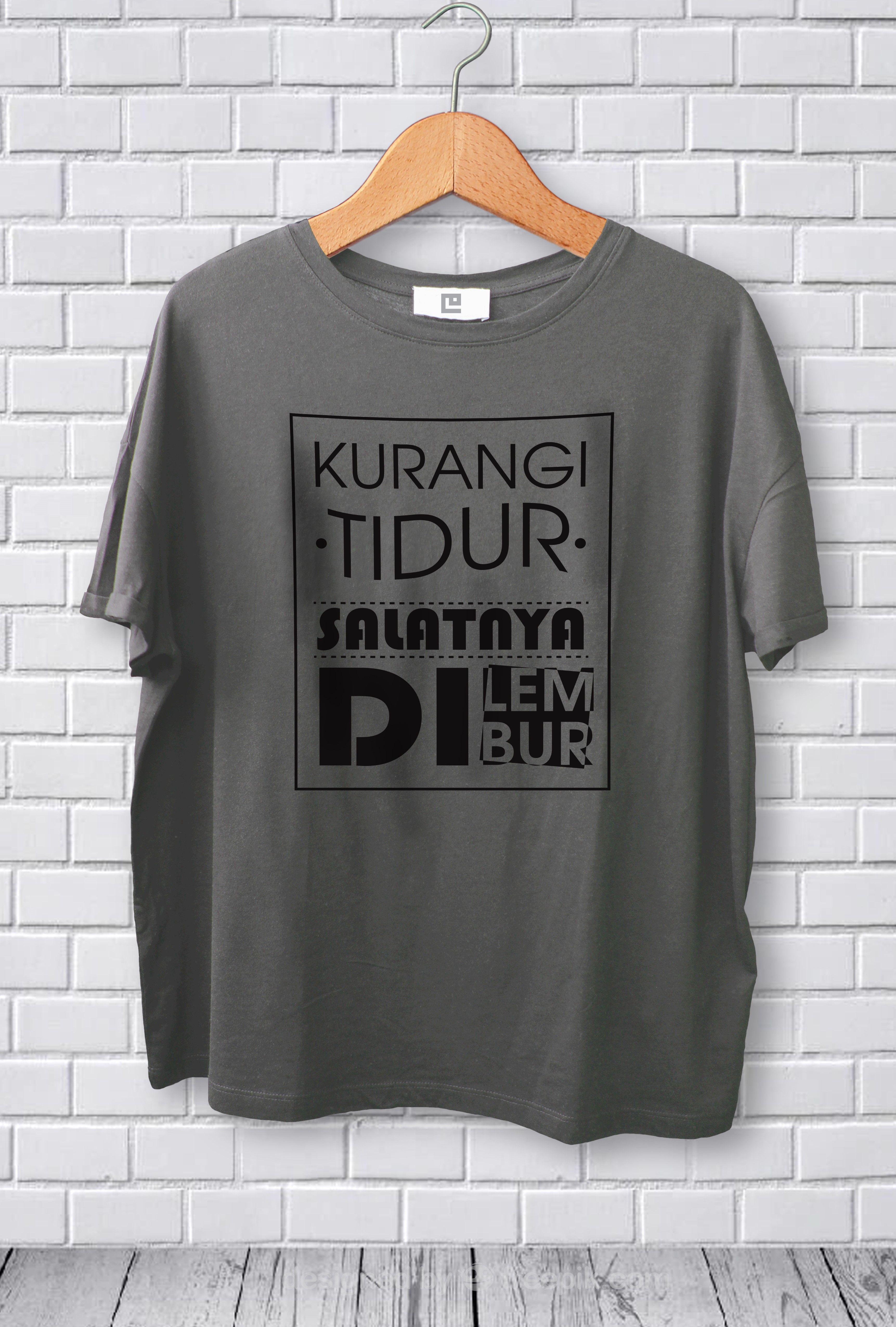 Detail Desain Sablon Kaos Simple Keren Nomer 33