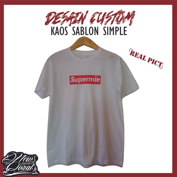 Detail Desain Sablon Kaos Simple Keren Nomer 35