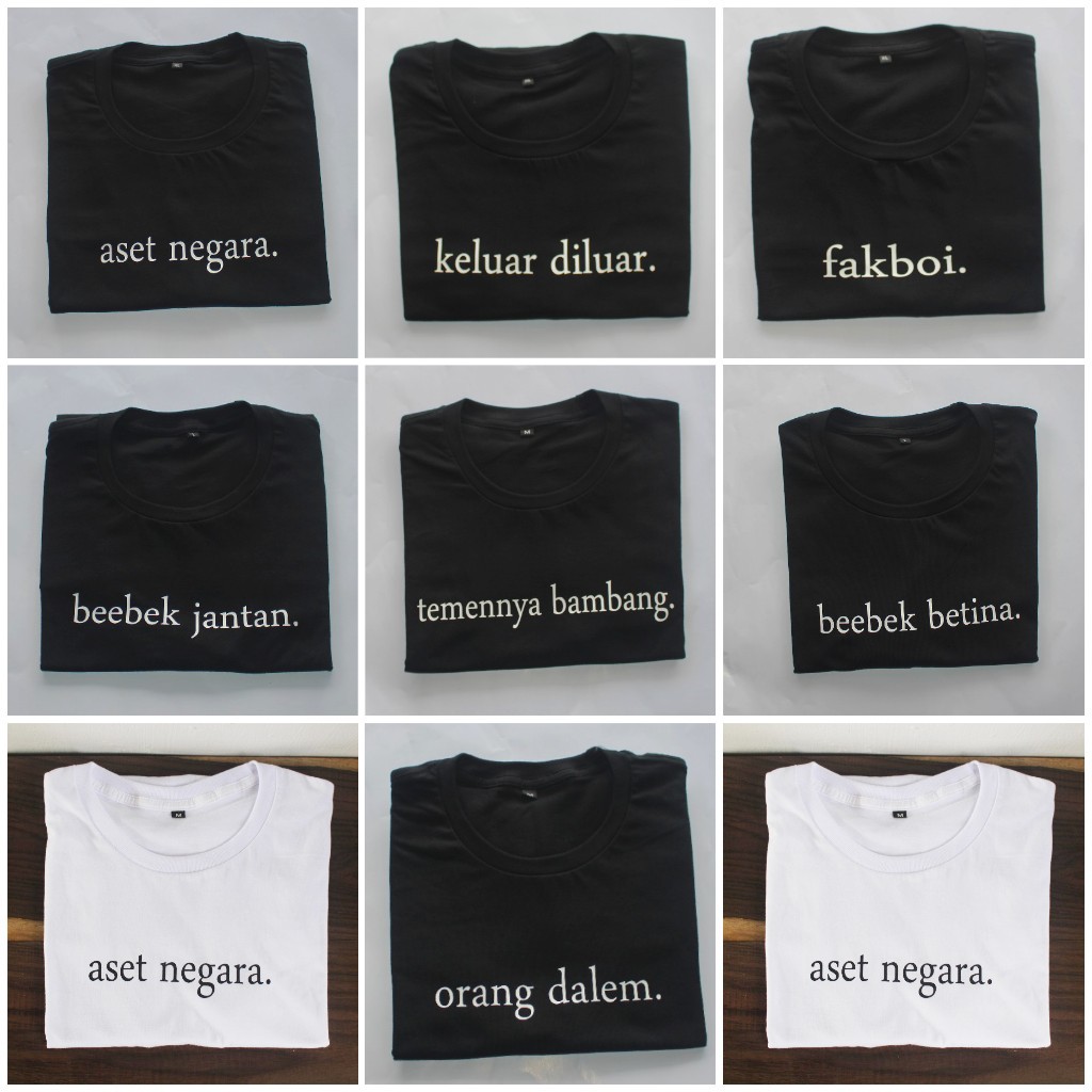Detail Desain Sablon Kaos Simple Keren Nomer 39