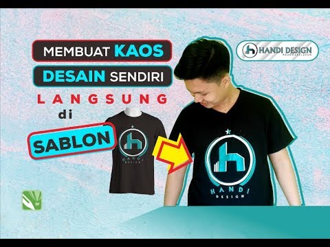 Detail Desain Sablon Kaos Simple Keren Nomer 40