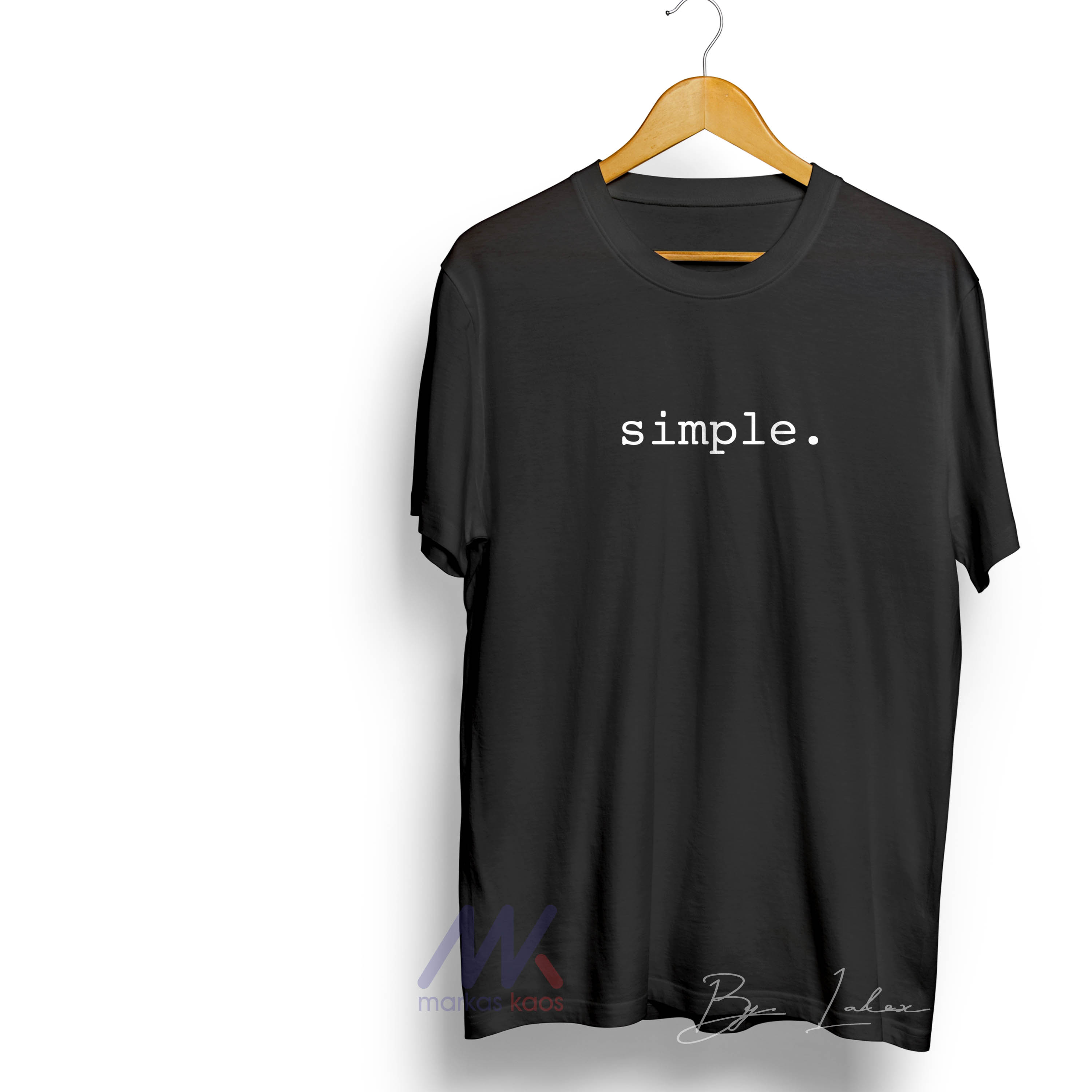 Detail Desain Sablon Kaos Simple Keren Nomer 10