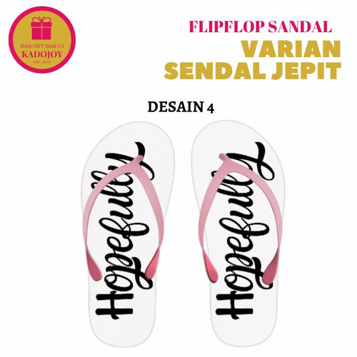 Detail Desain Sandal Jepit Nomer 26