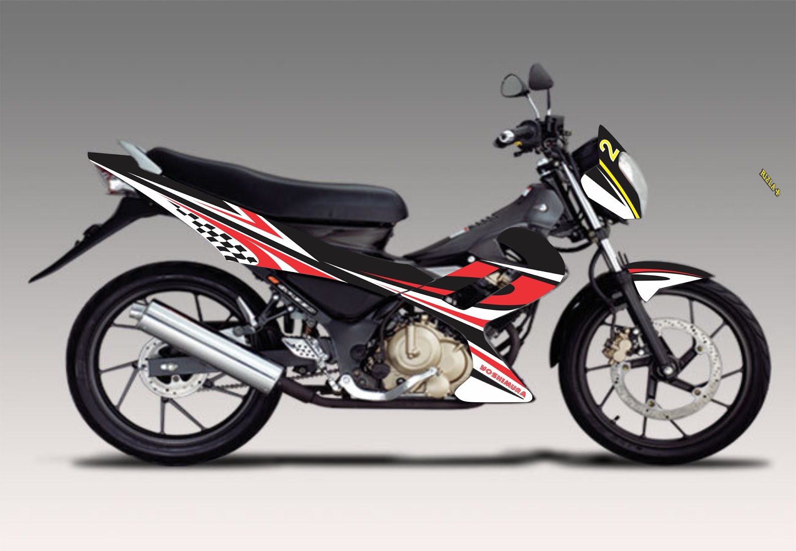 Detail Desain Satria Fu Nomer 19