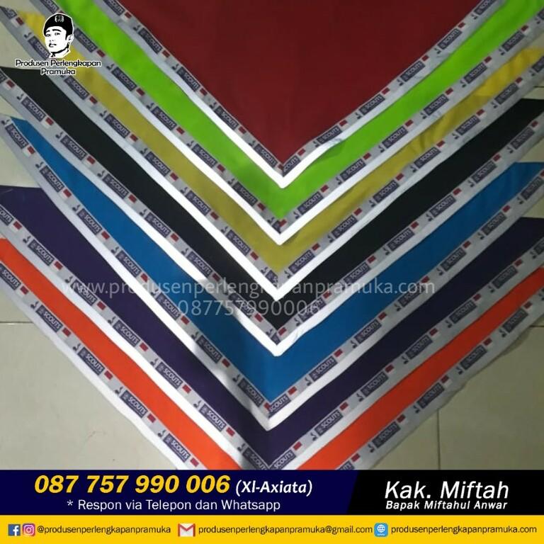 Detail Desain Scarf Pramuka Nomer 20