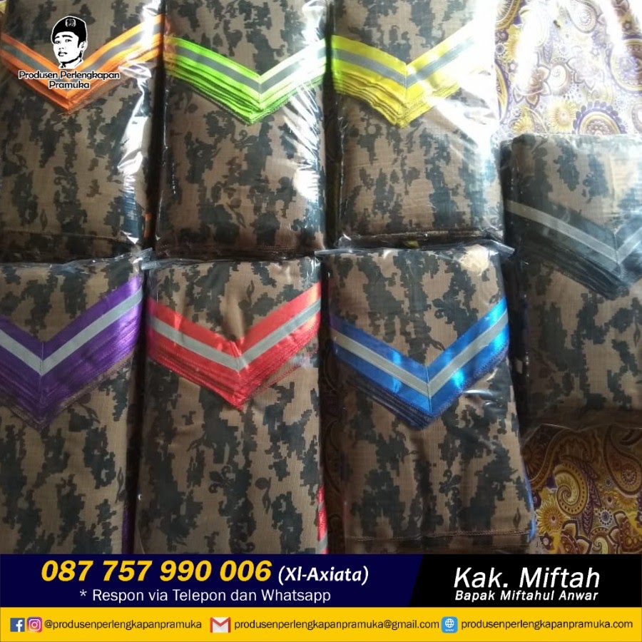 Detail Desain Scarf Pramuka Nomer 54