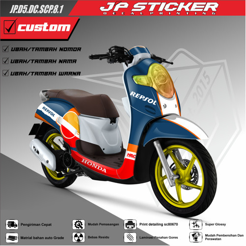 Detail Desain Scoopy 2020 Nomer 44