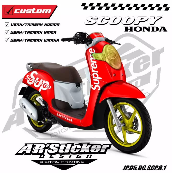 Detail Desain Scoopy 2020 Nomer 50