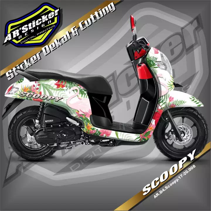 Detail Desain Scoopy 2020 Nomer 52