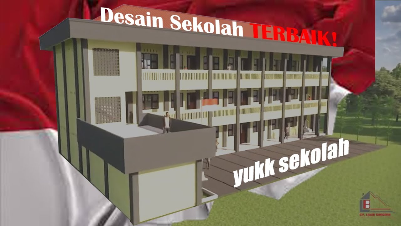 Detail Desain Sekolah 2 Lantai Nomer 20