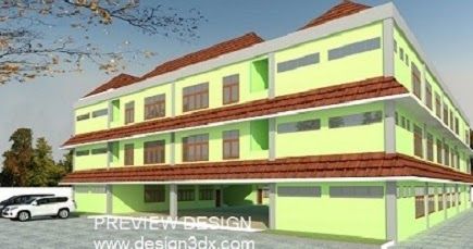 Detail Desain Sekolah 2 Lantai Nomer 36