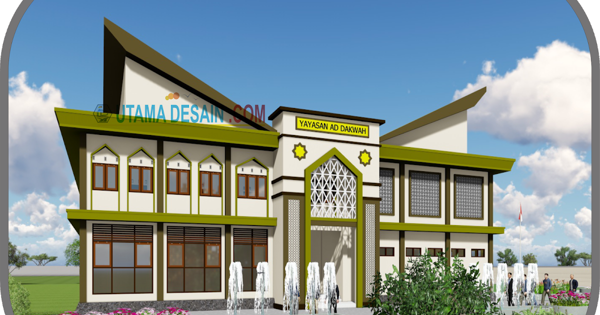 Detail Desain Sekolah 2 Lantai Nomer 46