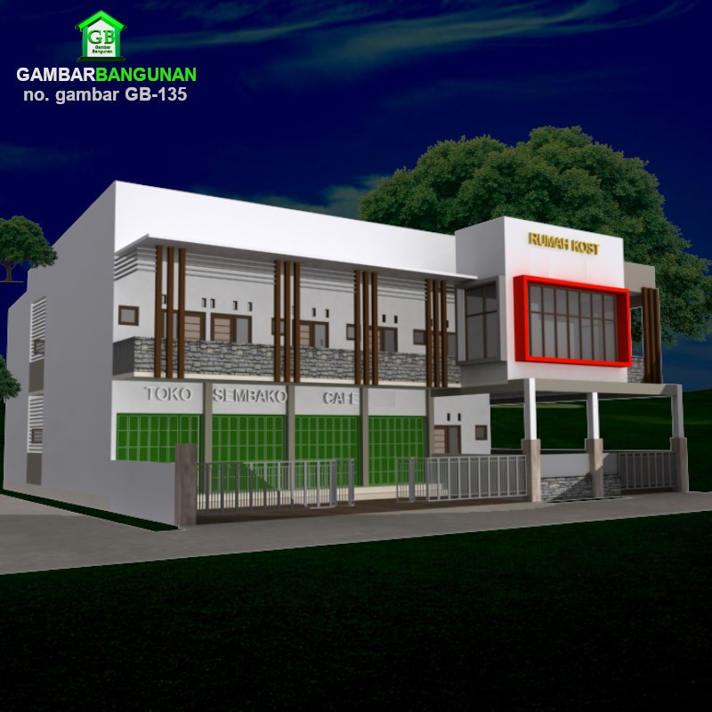 Detail Desain Sekolah 2 Lantai Nomer 47