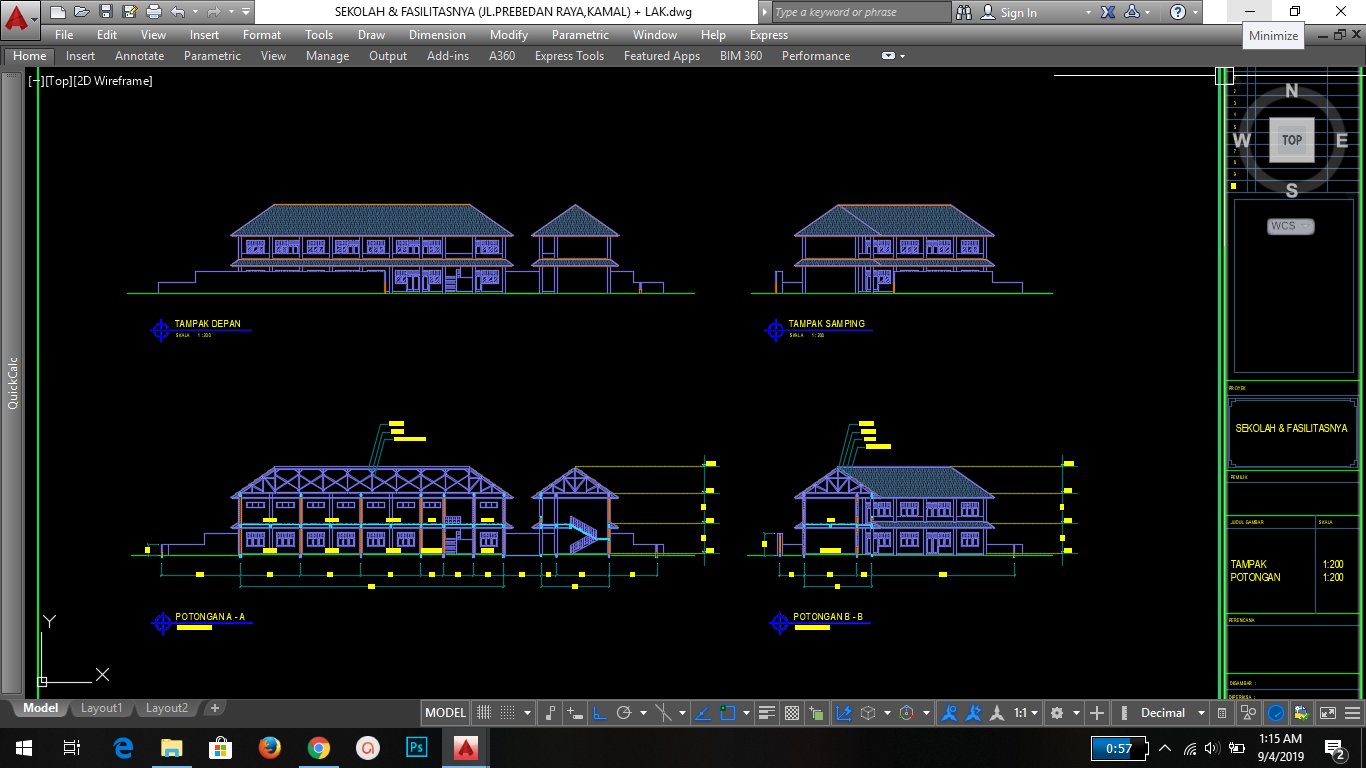 Detail Desain Sekolah 2 Lantai Nomer 54