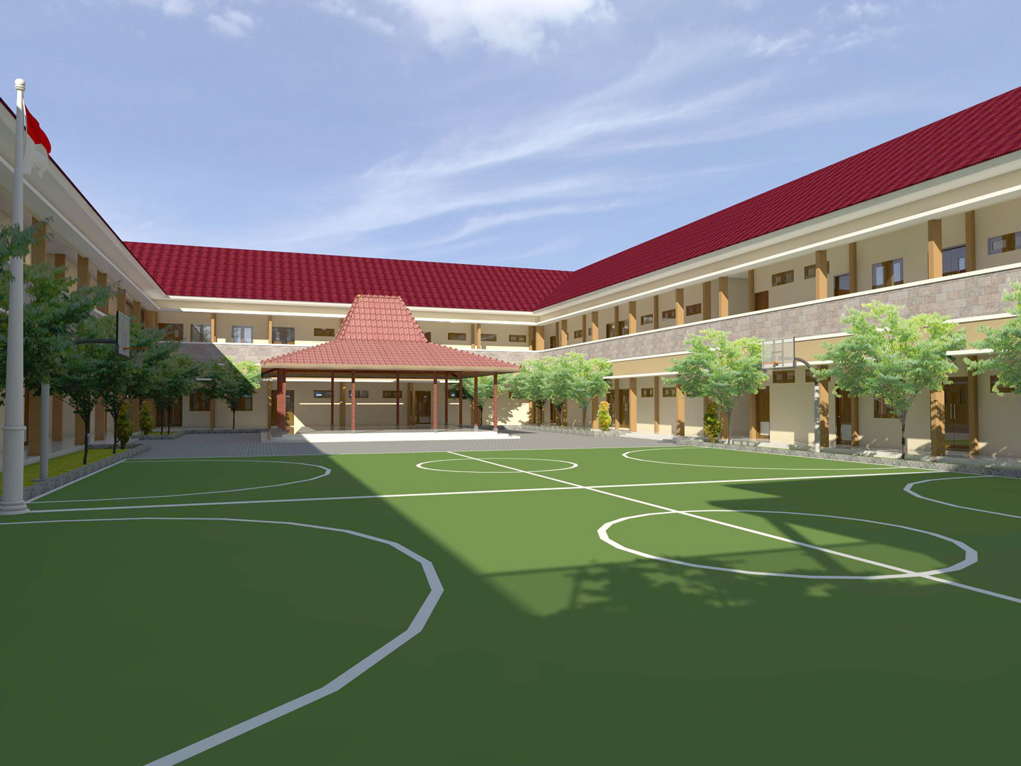 Detail Desain Sekolah Smp Nomer 14