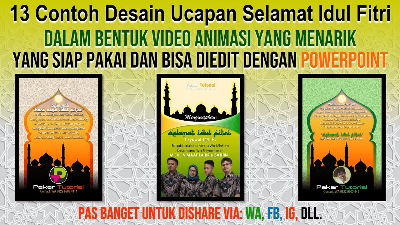 Detail Desain Selamat Idul Fitri Nomer 42